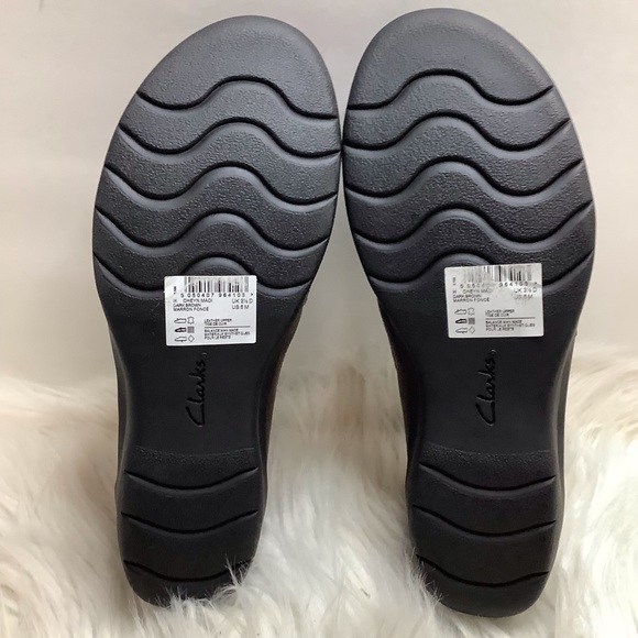 Clarks Cheyn Leather Cloudsteppers Slip On Moccasins - Picture 7 of 8